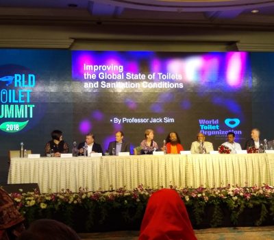 Attended the World Toilet Summit in Mumbai